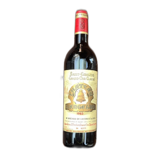 Vin Rouge sec Château L'Angélus 1983 France Bordeaux Saint-Émilion Grand Cru AOC