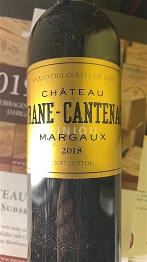 Bordeaux Margaux Grand Cru Château Branecantenac 2018