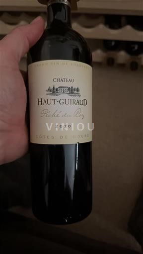 Bordeaux Côtes-de-bourg Hautguiraud Péché du Roy 2020