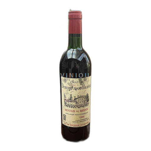 Burdeos Moulis-en-Médoc Château Dutruch Grand Poujeaux 1986