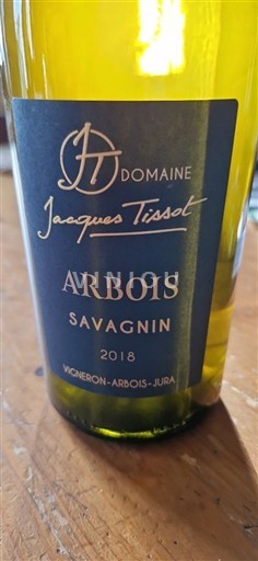 Jura Arbois Jacques Tissot Savagnin 2018