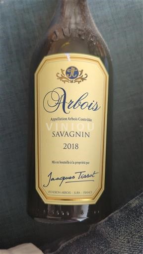 Jura Arbois Jacques Tissot Savagnin 2018