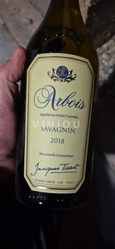 Jura Arbois Jacques Tissot Savagnin 2018