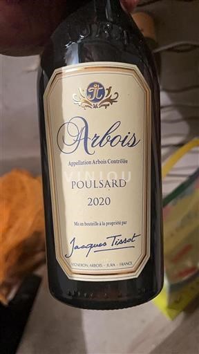 Jura Arbois Jacques Tissot Poulsard 2020