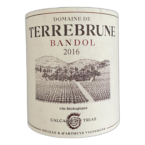 Provence Bandol Domaine de Terrebrune 2016
