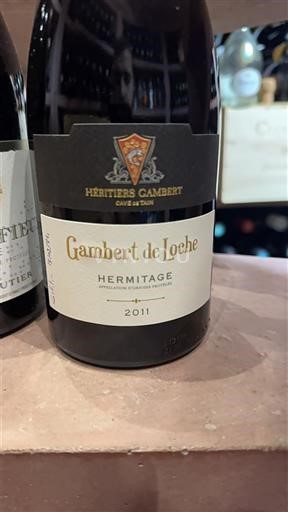 Rhône-dalen Hermitage Héritiers Gambert Gambert de Loche 2011
