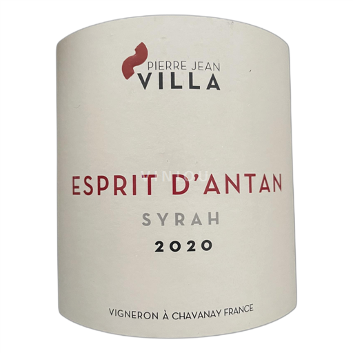 Rhônedalen Côte-rôtie Pierre Jean Villa Esprit d'Antan 2020