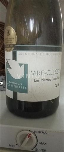 Burgundija Viré-clessé Grand Cru Domaine Des Tourterelles Les Pierres Blanches 2018