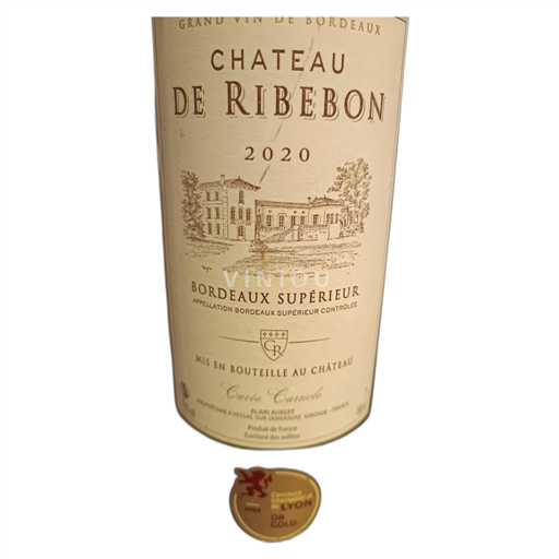 Bordeaux Bordeaux Supérieur Château Ribebon 2020