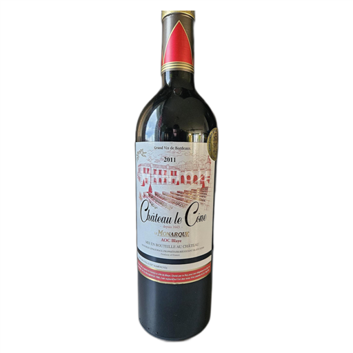 Bordeaux Blaye Château Le Cône Le Monarque 2011