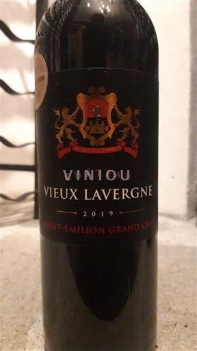Bordeaux Saint-Émilion Grand Cru Château Vieux Lavergne 2019
