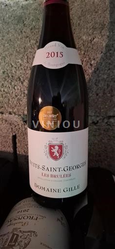 Bourgondië Nuits-saint-georges Domaine Gille Les Brulées 2015
