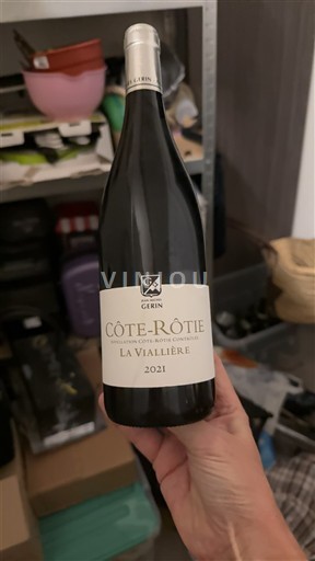 Vallée du Rhône Côte-rôtie Jeanmichel Gerin La Viallière 2021