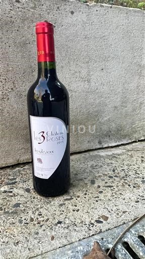 Bordeaux Ni doloceno Château Les 3 Roses 2015