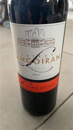 Bordeaux Non specificato Château Langoiran Prestige 2015
