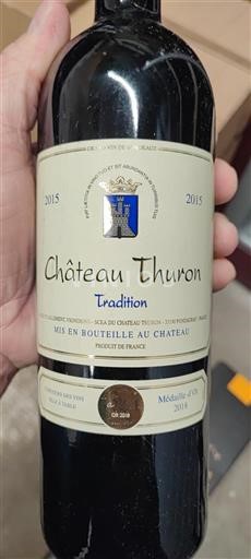 Bordeaux Non specificato Château Thuron Tradition 2015