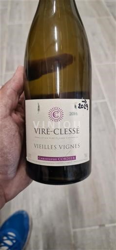 Borgonha Viré-clessé Christophe Cordier Vieilles Vignes 2014