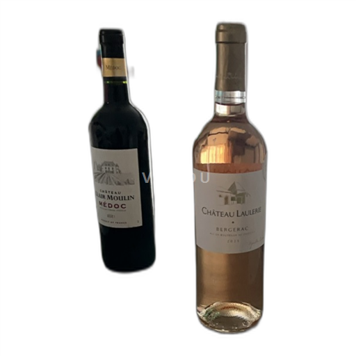 Vin Rosé sec Château Laulerie 2023 France Sud-Ouest Bergerac AOC