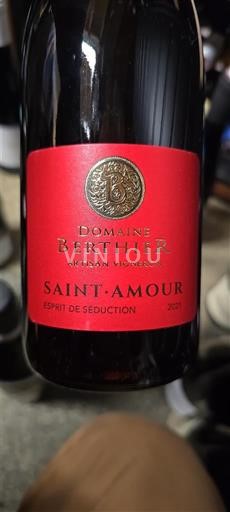 Beaujolais Saint-Amour Domaine Berthier Esprit de Séduction 2021