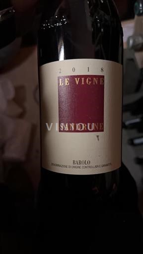 Piemonte Barolo Sandrone Le Vigne 2018