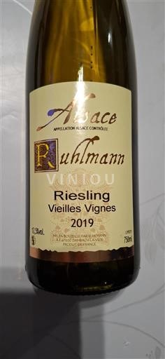 Alsacia Ruhlmann Vieilles Vignes 2019