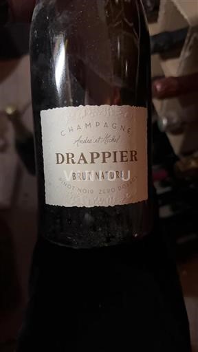 Champaña Champán Drappier Brut Nature Pinot Noir Zero Dosage Sin añada