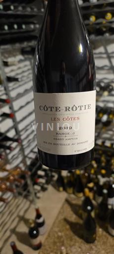 Rhônevallei Côte-rôtie Barge.j Les Côtes 2019
