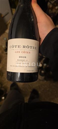 Vinuri Rouge sec Les Côtes Barge.j 2019 Franța Valea Ronului Côte-rôtie AOC