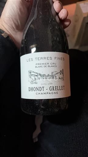 Champagne Premier Cru Dhondtgrellet Les Terres Fines Icke årgångsbetecknad