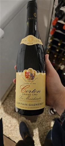 Bourgondië Corton Grand Cru Capitaingagnerot Les Maréchaudes 2014