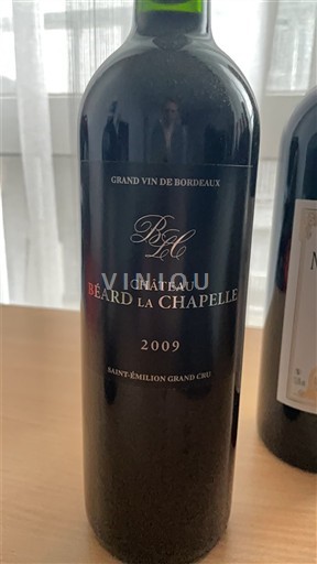 Bordeaux Saint-Émilion Grand Cru Grand Cru Château Béard La Chapelle 2009