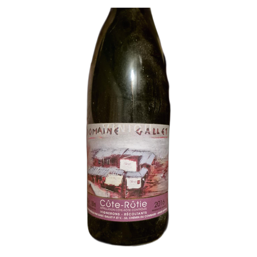 Valle del Rodano Côte-rôtie Domaine Gallet 2016