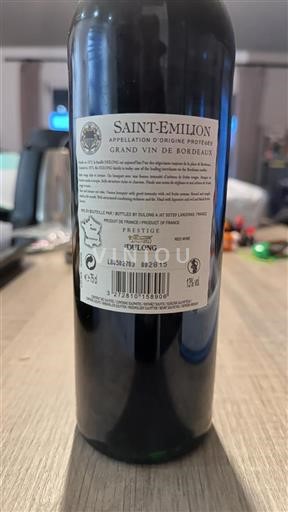 Bordeaux Saint-Émilion Grand Cru Dulong Prestige 2016