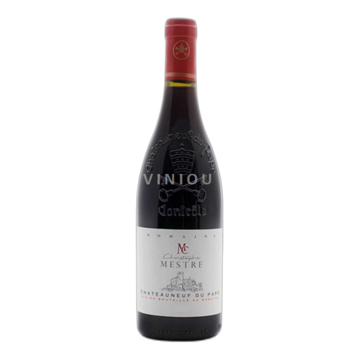 Vin Rouge sec Christophe Mestre Domaine Mestre 2019 France Vallée du Rhône Châteauneuf-du-pape AOC