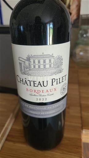 Bordeaux Château Pilet 2022