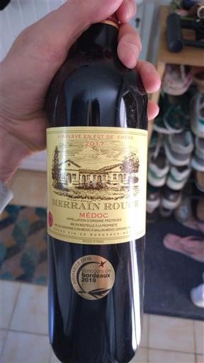Bordeaux Médoc Merrain Rouge 2017