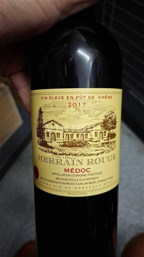 Bordeaux Médoc Merrain Rouge 2017