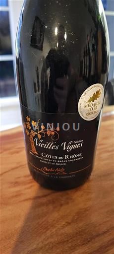 Vale do Ródano Côtes-do-Ródano Charle Adelin Vieilles Vignes 2019