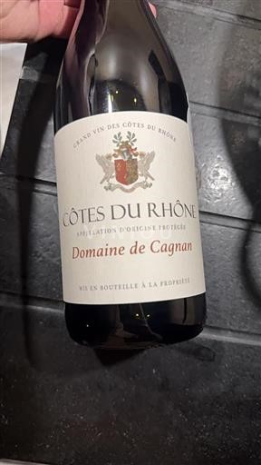 Valle del Ródano Côtes del Ródano Domaine Cagnan 2022