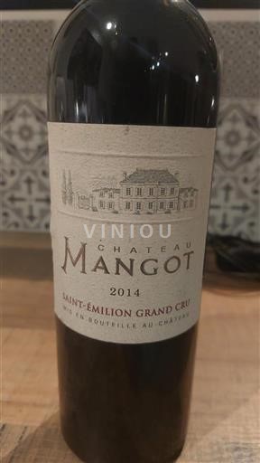 Burdeos Saint-Émilion Gran Cru Château Mangot 2014