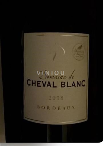 Burdeos Saint-Émilion Château Cheval Blanc 2008