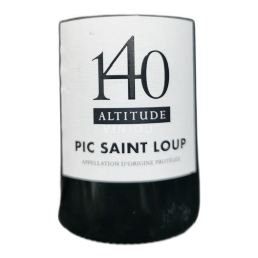 Vin Rouge sec Altitude 140 2022 France Languedoc Pic-saint-loup AOC