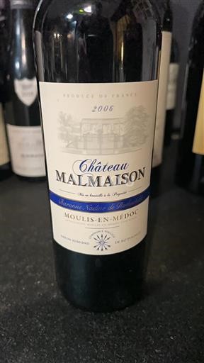 Burdeos Moulis-en-Médoc Château Malmaison 2006