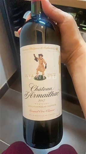 Bordeaux Pauillac Grand Cru Château Armailhac 2017