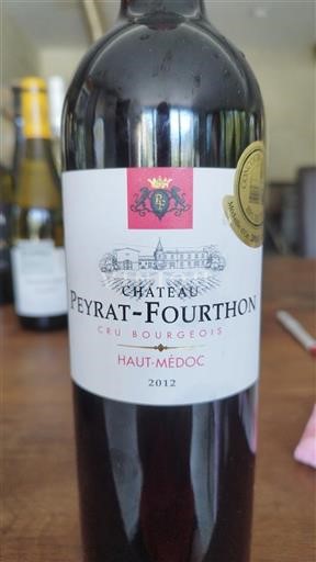Bordeaux Haut-Médoc Cru Bourgeois Château Peyratfourthon 2012