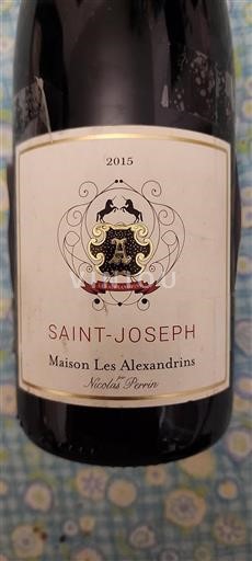 Rhône Valley Saint-Joseph Maison Les Alexandrins 2015