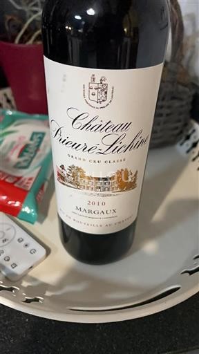 Bordeaux Margaux Grand Cru Château Prieurélichine 2010