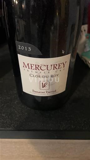 Bourgondië Mercurey Premier Cru Domaine Voarick Clos du Roy 2013