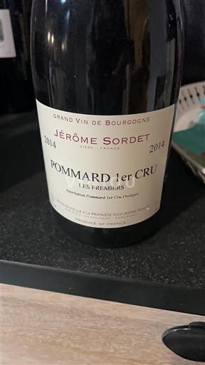 Borgogna Non specificato Premier Cru Jérôme Sordet Les Premiers 2014