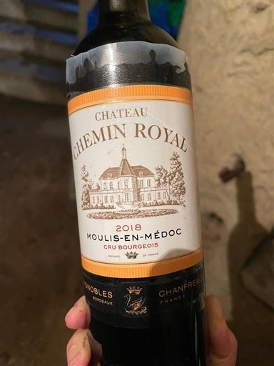 Bordeaux Moulis-en-Médoc Cru Bourgeois Chemin Royal 2018